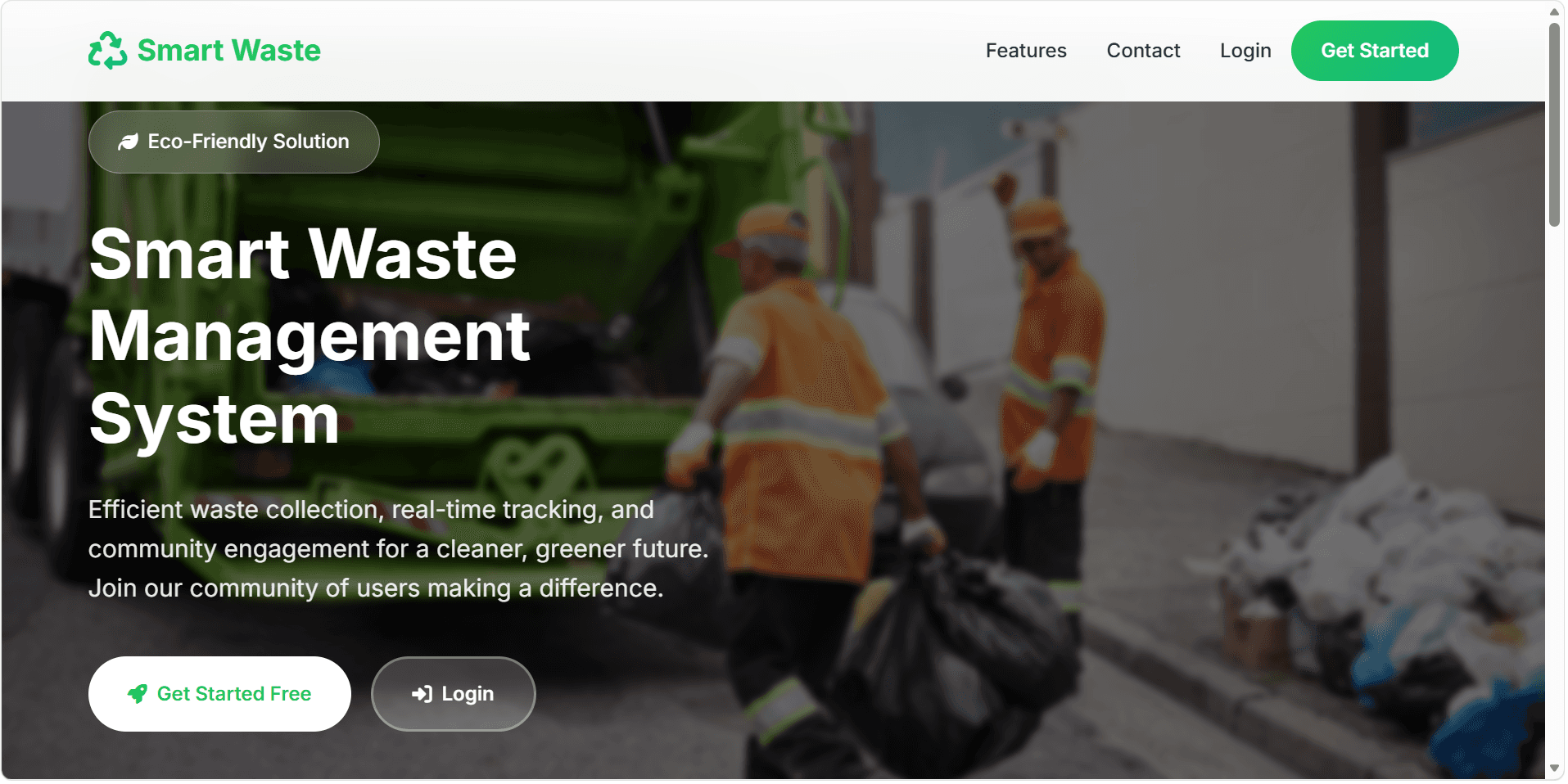 Smart Waste Tracking System preview